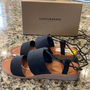 Lucky Brand LK- Hadesha black sandals
